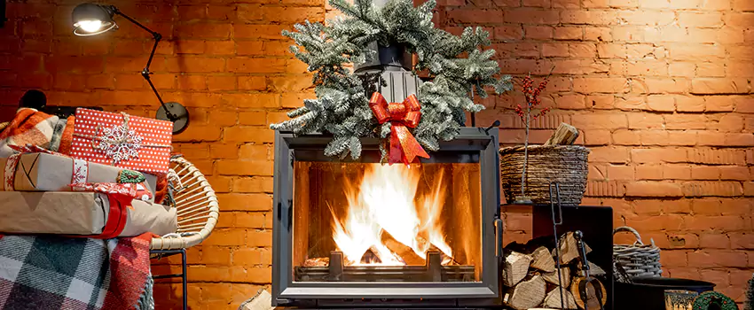 Travis Industries Linear Gas Fireplace Installation in Ocean Acres, New Jersey