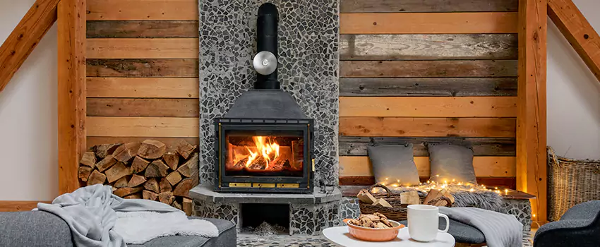 Thelin Hearth Products Direct Vent Gas Stove Fireplace Inspection in Ocean Acres, New Jersey